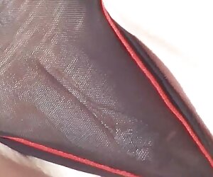 Đỏ béo cô gái ngón phim heo hàn tay mình